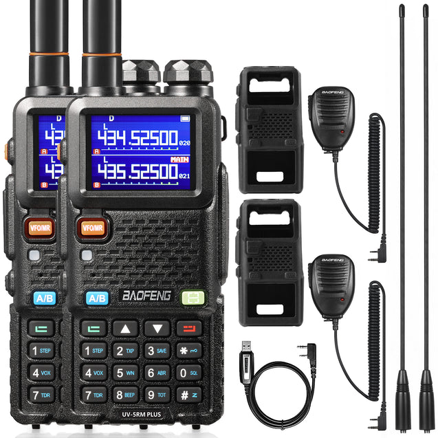 UV-5RM Plus 10W Multi-Band Radio