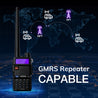 Baofeng UV-5G Pro GMRS repeater capable 