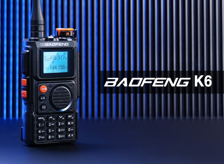 Baofeng K6 Tri-band radio