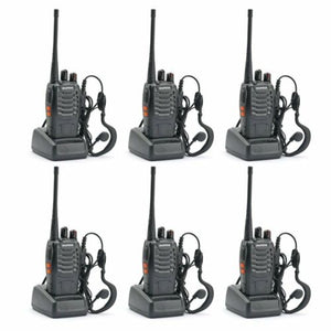 BF-888S [6 Pack] 5W UHF Radio Baofeng