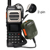 BS-UV25 Tactical Speaker Mic with UV-25 radio