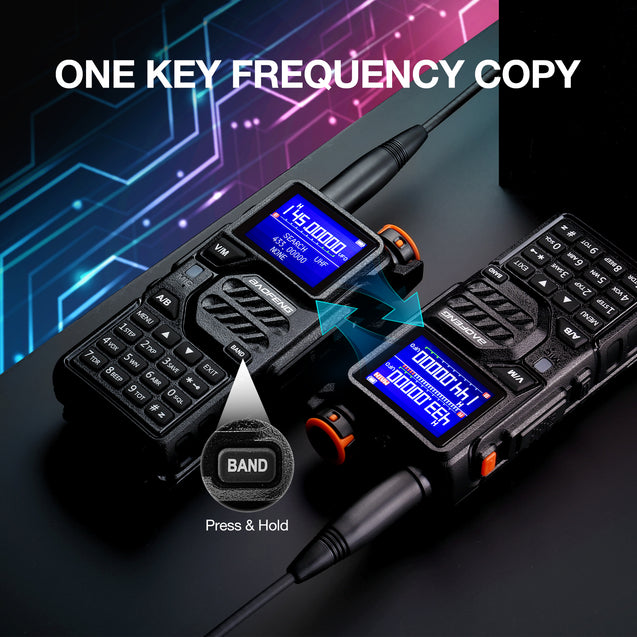 K5 Plus one key frequency copy