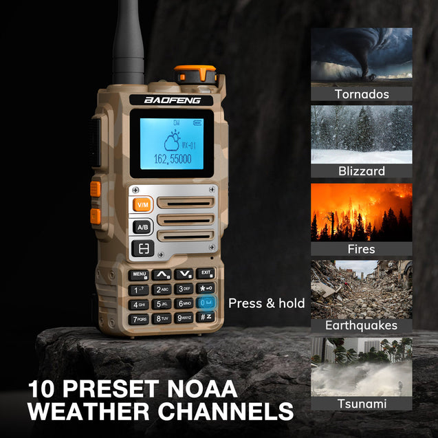 10 preset NOAA channels 