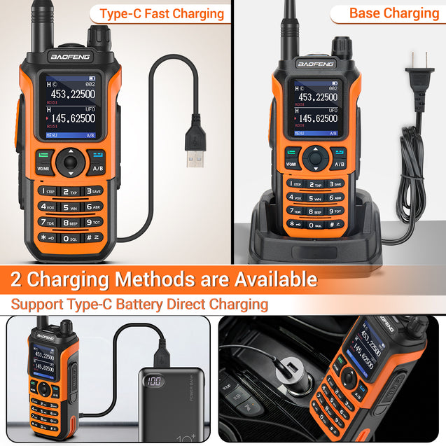 UV-21 Two charging methods 