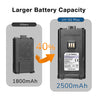 UV-5G Plus's 2500 mAh battery