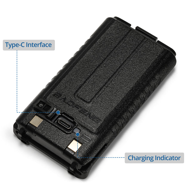 Battery 2500mAh for UV-5G Plus  details