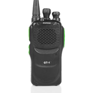 Front view of the GT-1 5W UHF Radio Baofeng