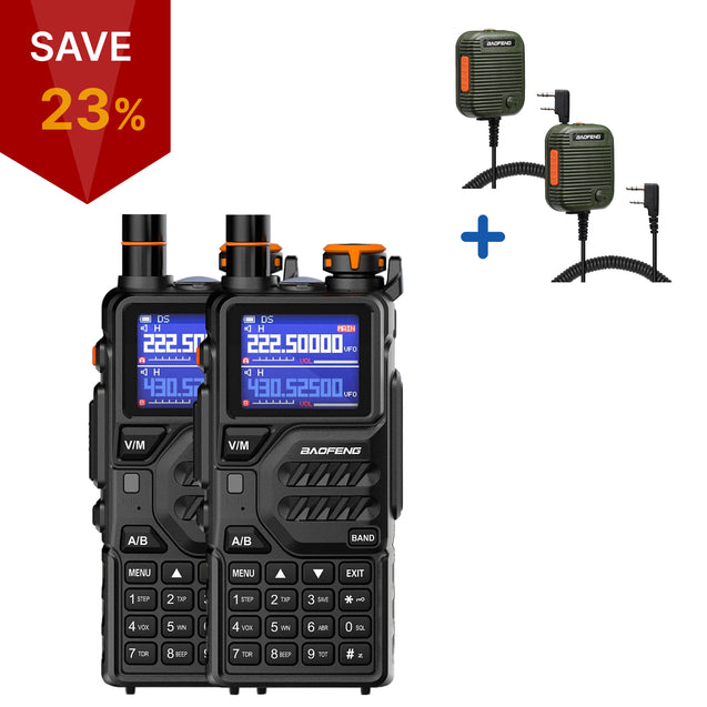 K5 PLUS 10W Tri-Band Radio