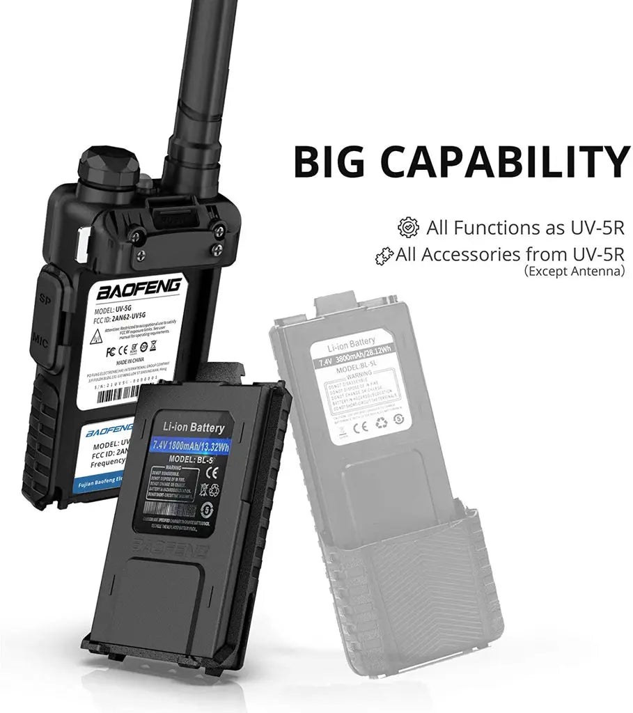 Le test du talkie walkie UV-5R de BaoFeng