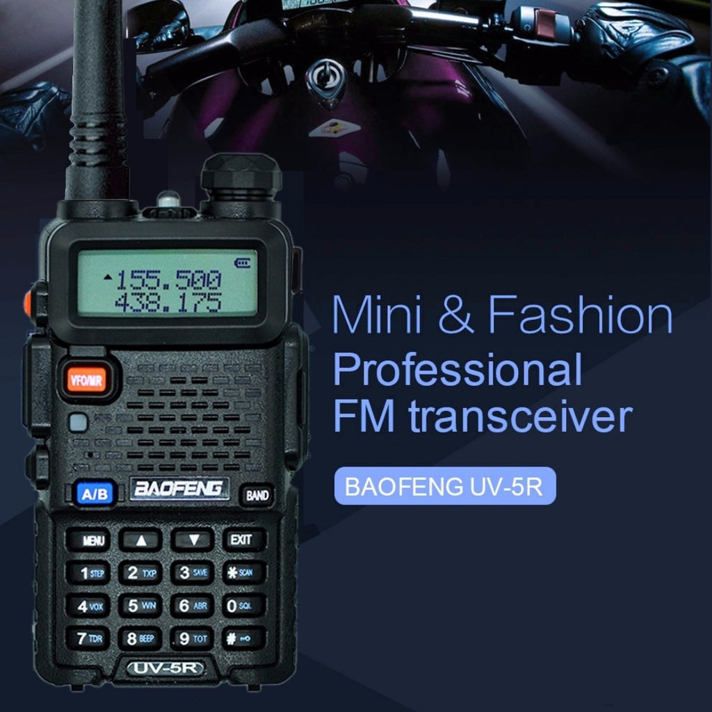 Baofeng UV-5R Upgraded 8W Dual Band Ham CB Radio Station - Two Way Radio
