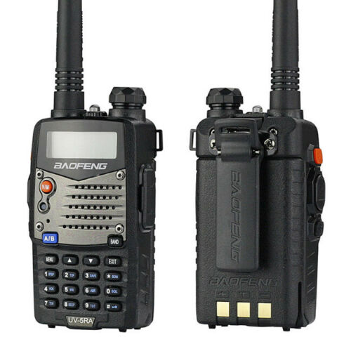 Baofeng UV-5RA - Walkie Talkie 5W FM Radio VHF con banda dual de