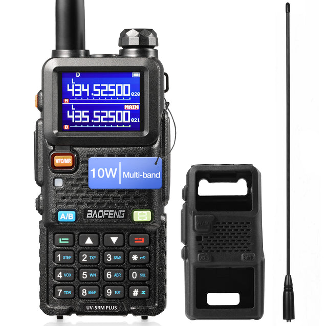 UV-5RM Plus 10W Multi-Band Radio