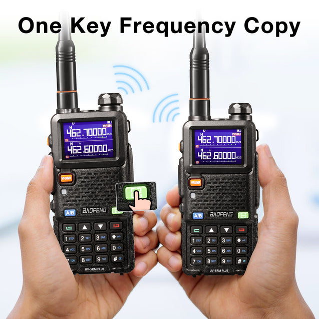 UV-5RM Plus One key frequency copy function