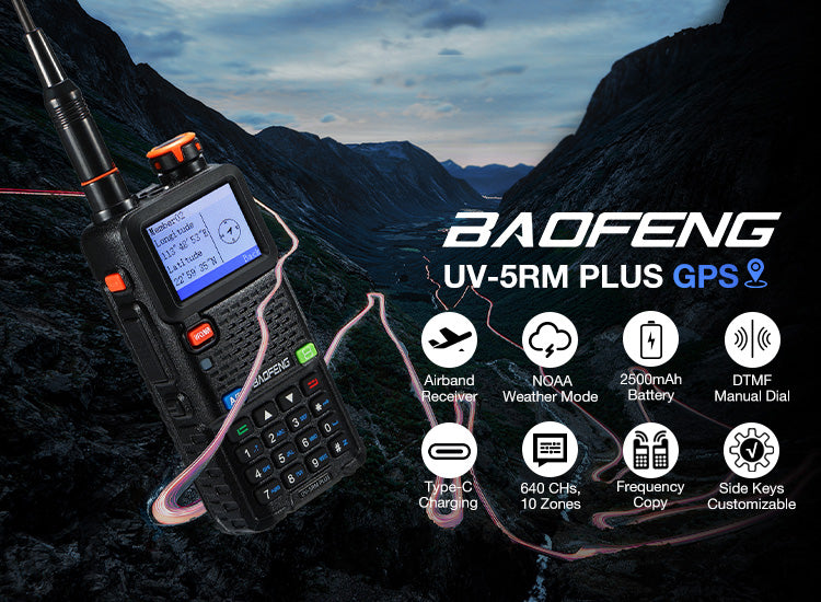 Baofeng UV-5RM Plus GPS